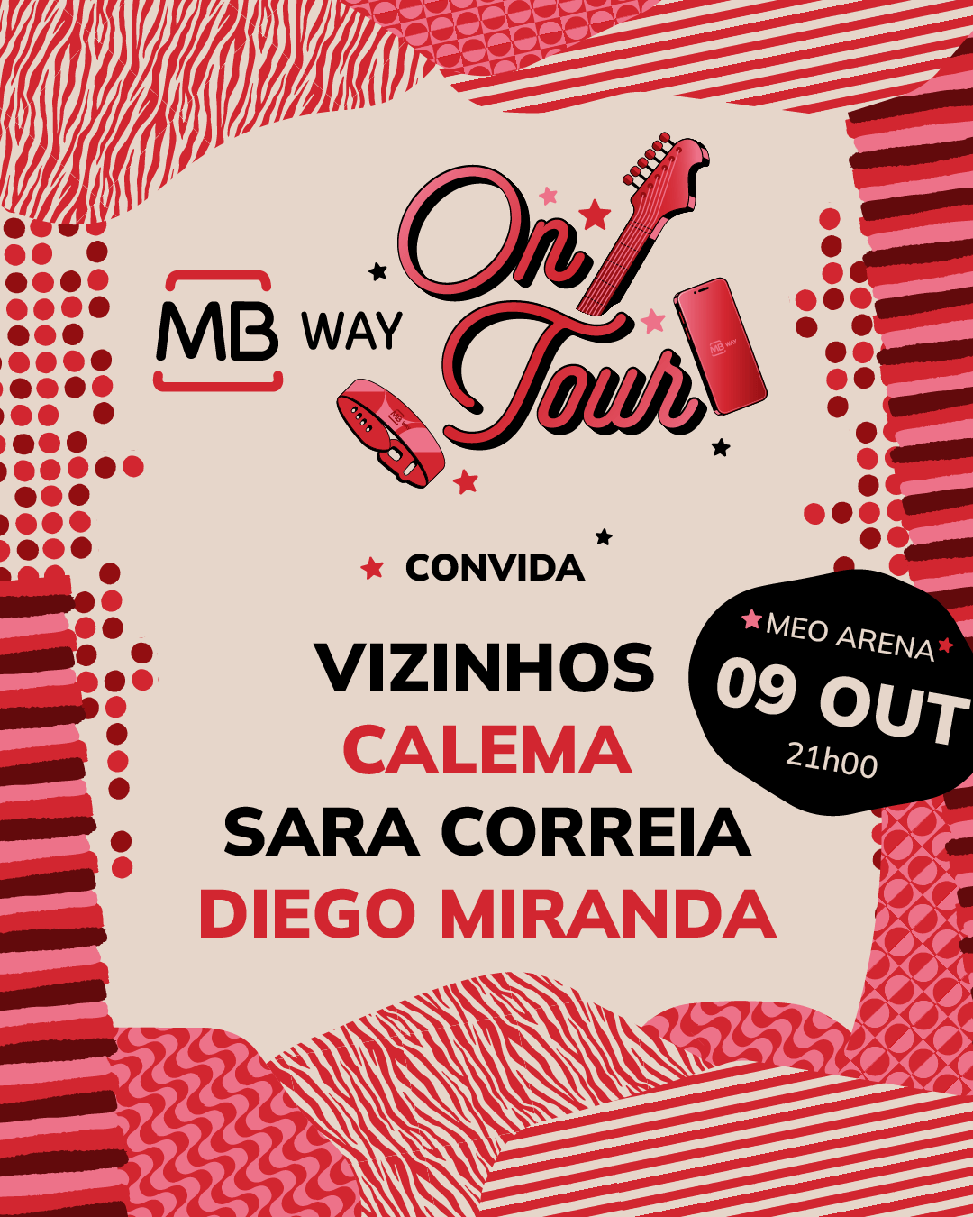 Cartaz MB WAY On Tour