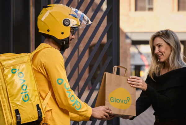 5% cashback nas compras Glovo com MB WAY